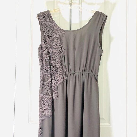 J the Way Maxi Dress with Lace (L) New With Tag - Picture 2 of 9